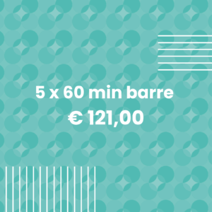 5 x 60 min barre