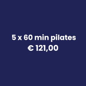 5 x 60 min pilates